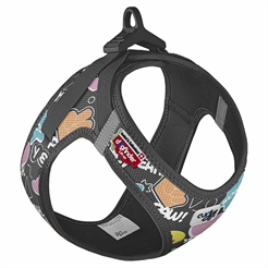 Curli Hundsele Vest Clasp Air-Mesh Limited Edition Comic Svart
